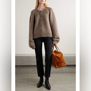 Khaite Abigail stretch straight leg jean